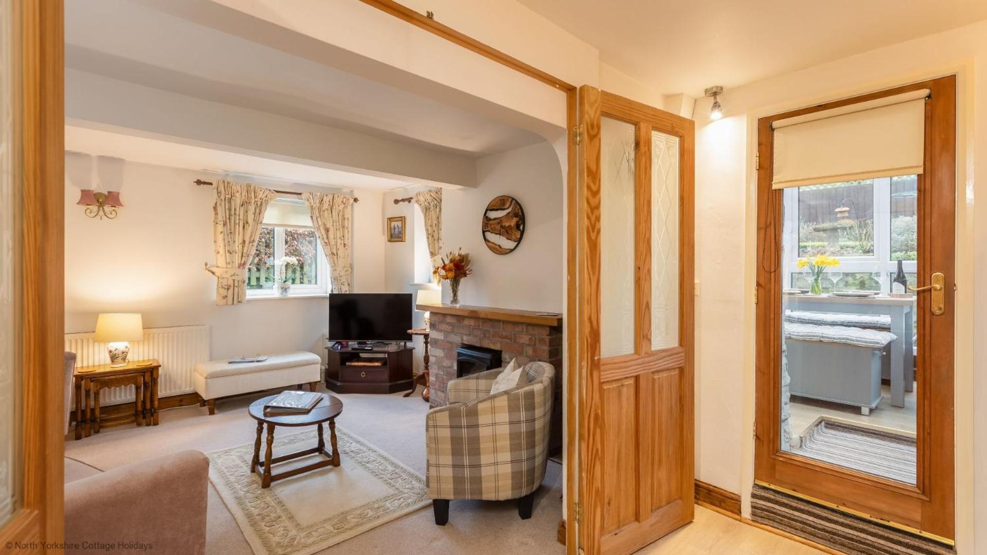 Picturesque Stone Cottage In The Heart Of North Yorkshire Village - Hideaway Cottage Bagian luar foto